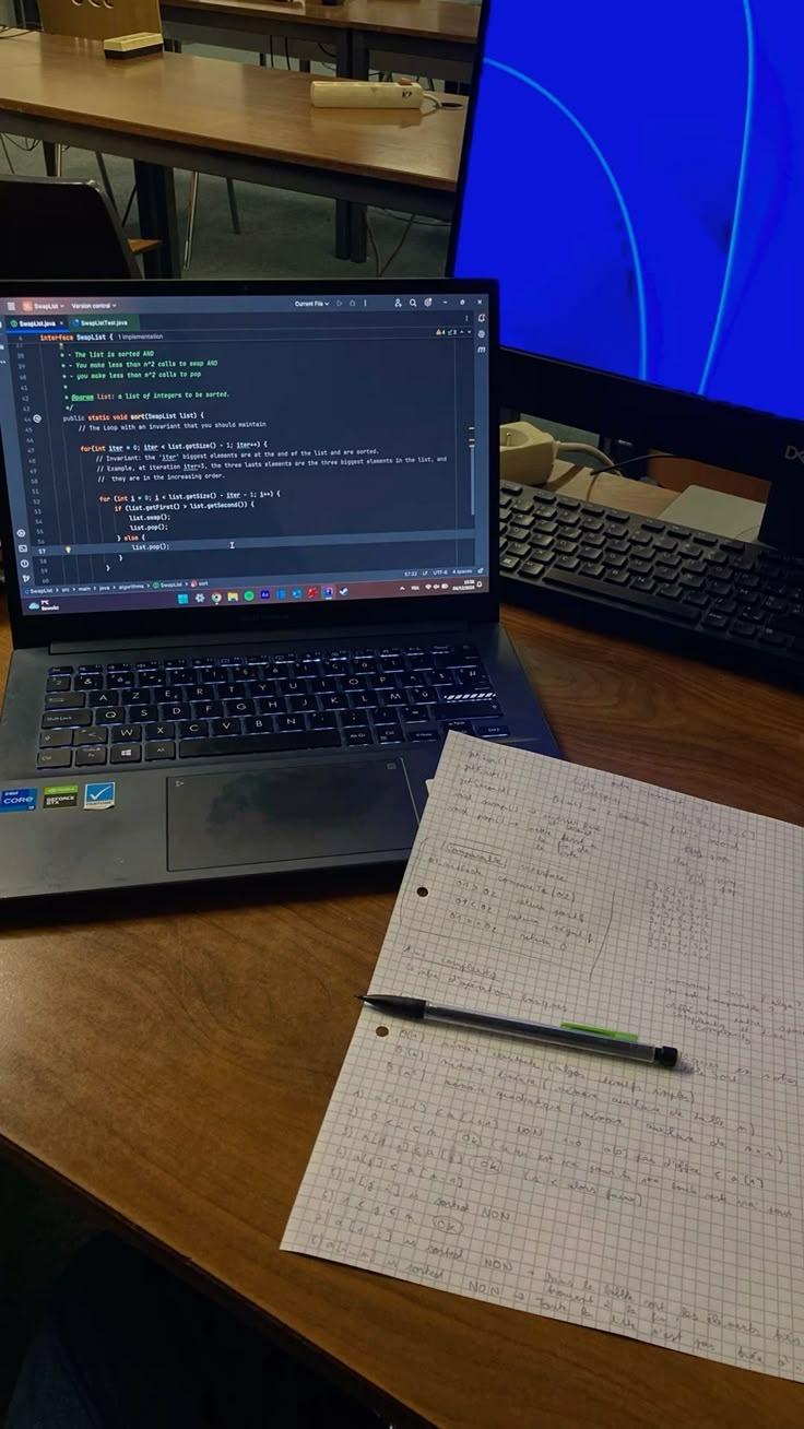 iOS app development workspace